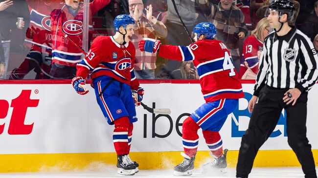 Хоккеист Монреаль Канадиенс Иван Демидов Хоккеист Монреаль Канадиенс Иван Демидов