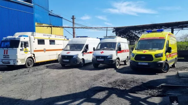 Подразделения ВГСО МЧС России привлечены к поисково-спасательной операции в шахте Садкинская