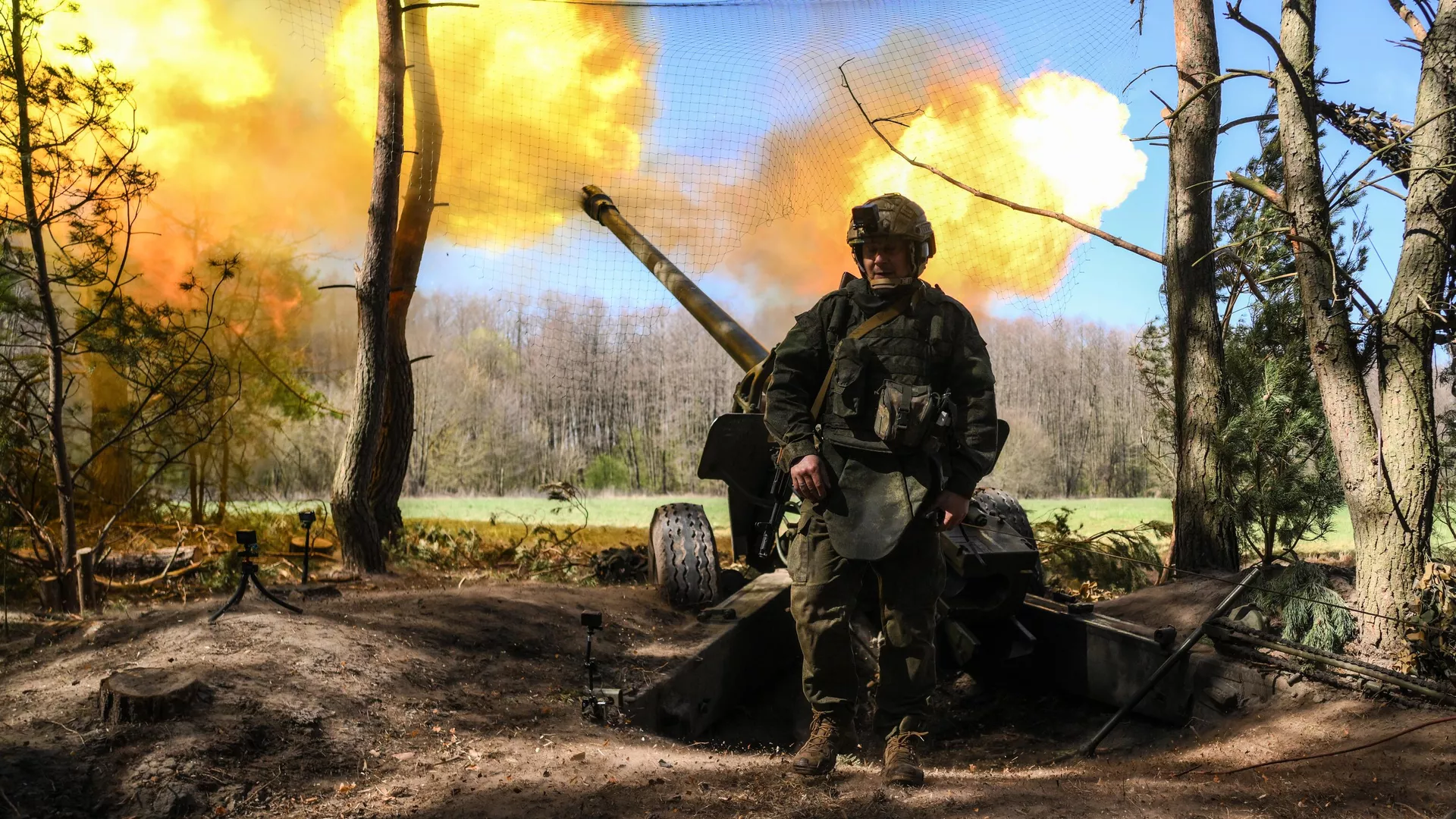 Российский военнослужащий в зоне спецоперации - РИА Новости, 1920, 20.05.2025
