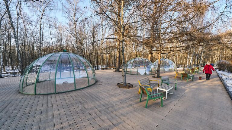 Площадка в парке Сокольники