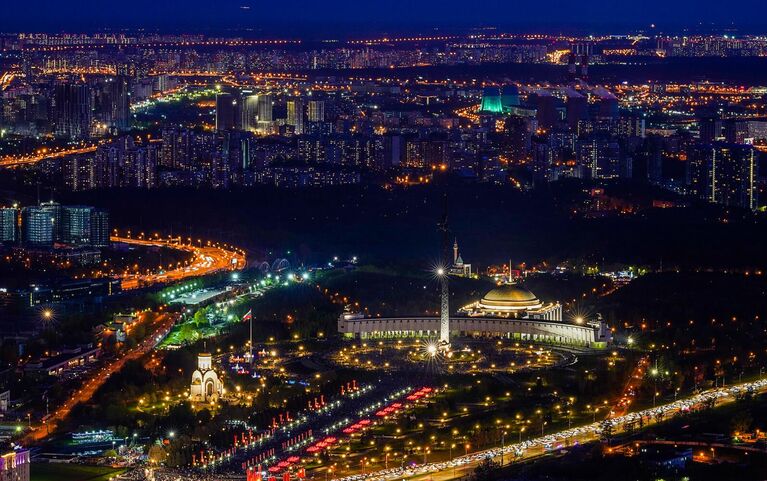 Парк Победы на Поклонной горе в Москве