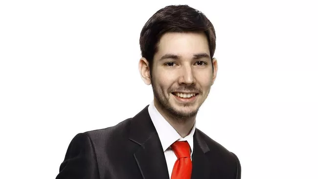 Словацкий активист, лидер движения Socialisti.sk (“Социалисты.ск”) Артур Бекматов