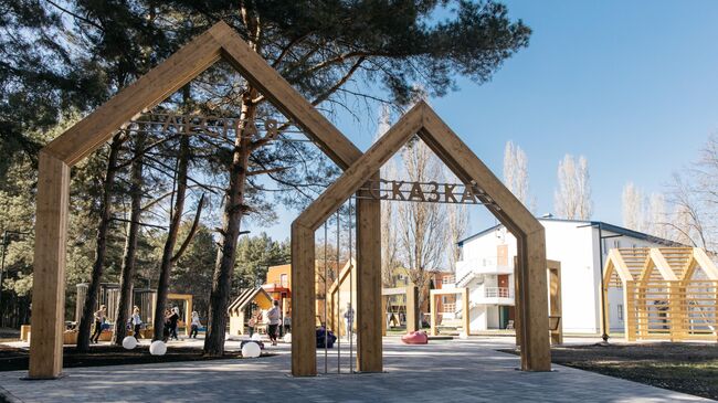 Обновленный корпус в реабилитационном центре Липецкой области