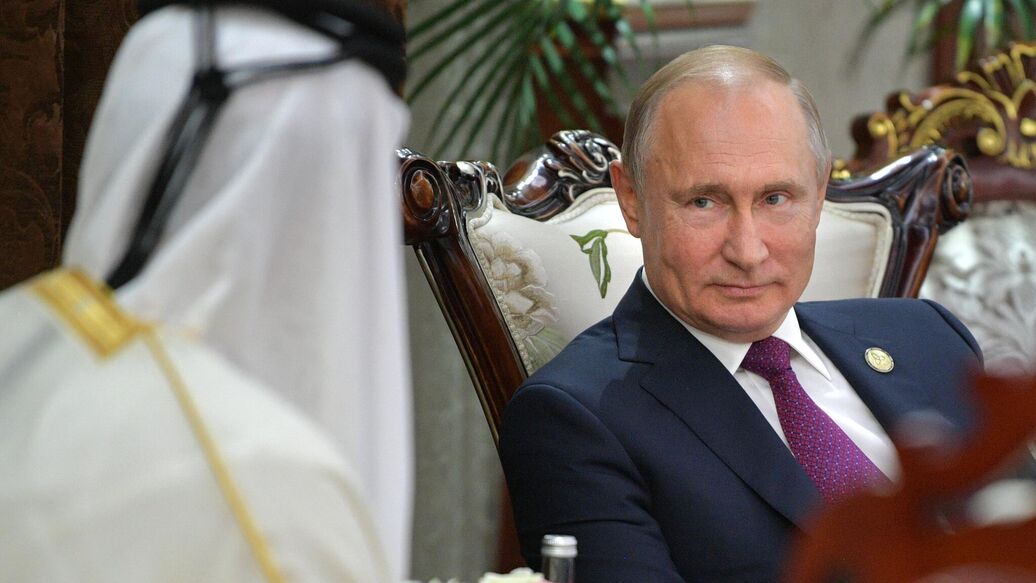 В Кремле проходят переговоры Путина и эмира Катара