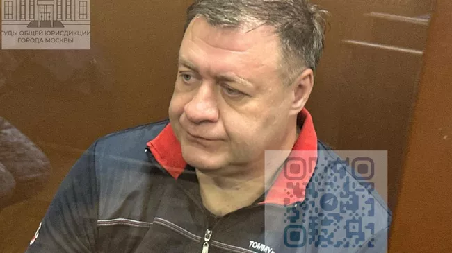 Бывший первый замгубернатора Курской области Дедов в зале суда