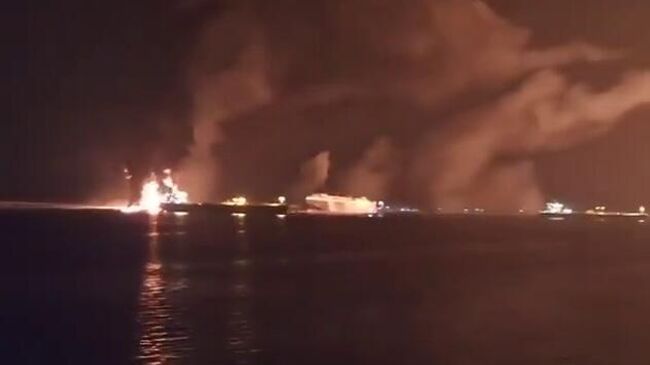 Авиаудар США по нефтяному порту Рас-Иса на западе Йемена