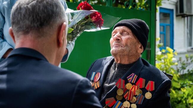 Ветеран Великой Отечественной войны Семен Чумаченко