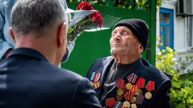 Ветеран Великой Отечественной войны Семен Чумаченко
