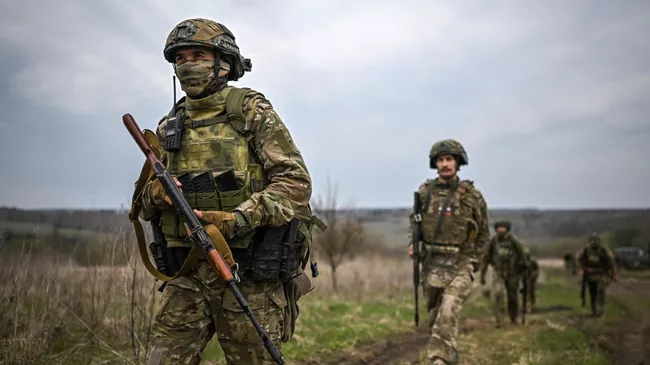 Российские военнослужащие
