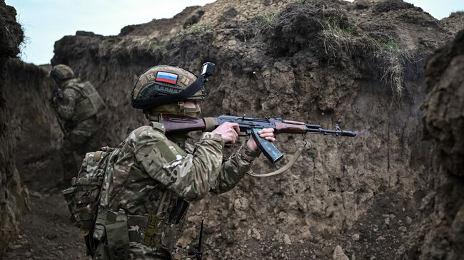Российские военнослужащие