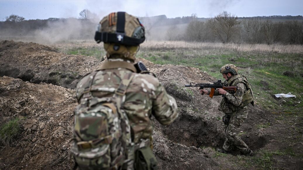 © РИА Новости / Сергей БобылевПерейти в медиабанк<br>Российские военнослужащие. Архивное фото