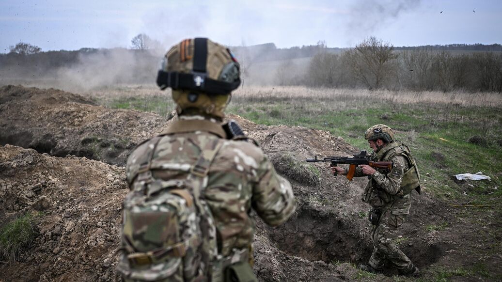 © РИА Новости / Сергей БобылевПерейти в медиабанк<br>Российские военнослужащие. Архивное фото