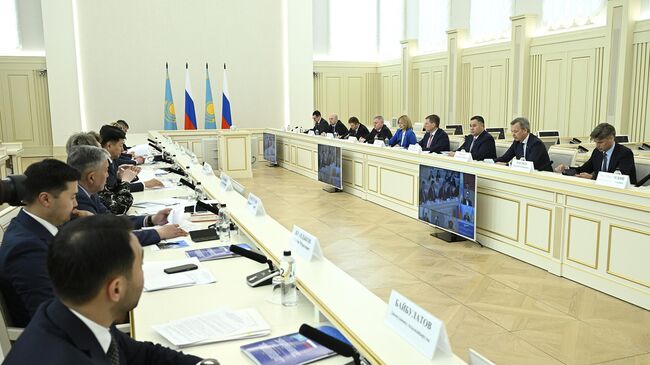 Заседание Комиссии по сотрудничеству между Советом Федерации РФ и Сенатом Парламента Республики Казахстан в Тверской области