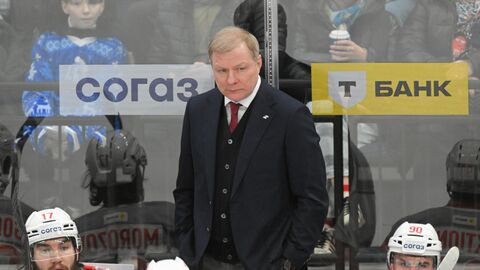 Главный тренер Спартака Алексей Жамнов