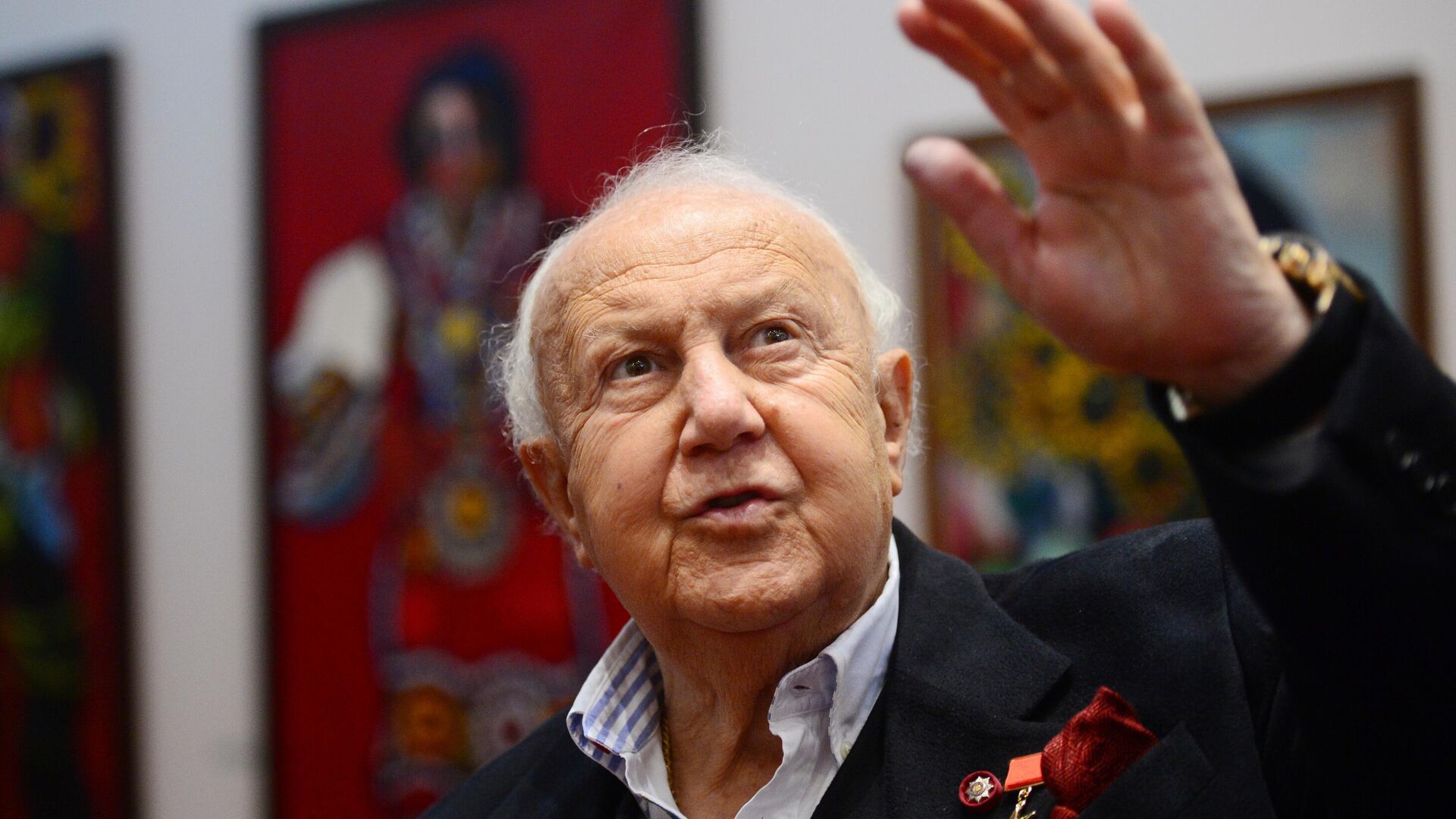 Скульптор, художник Зураб Церетели на открытии фестиваля изобразительных искусств Традиции и современность в Манеже Скульптор, художник Зураб Церетели на открытии фестиваля изобразительных искусств Традиции и современность в Манеже - РИА Новости, 1920, 22.04.2025