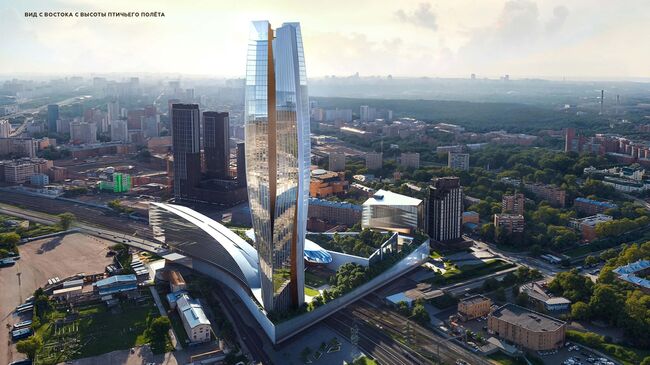 Проект общественно-делового центра в Филях в Москве