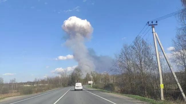 Дым в Киржачском районе