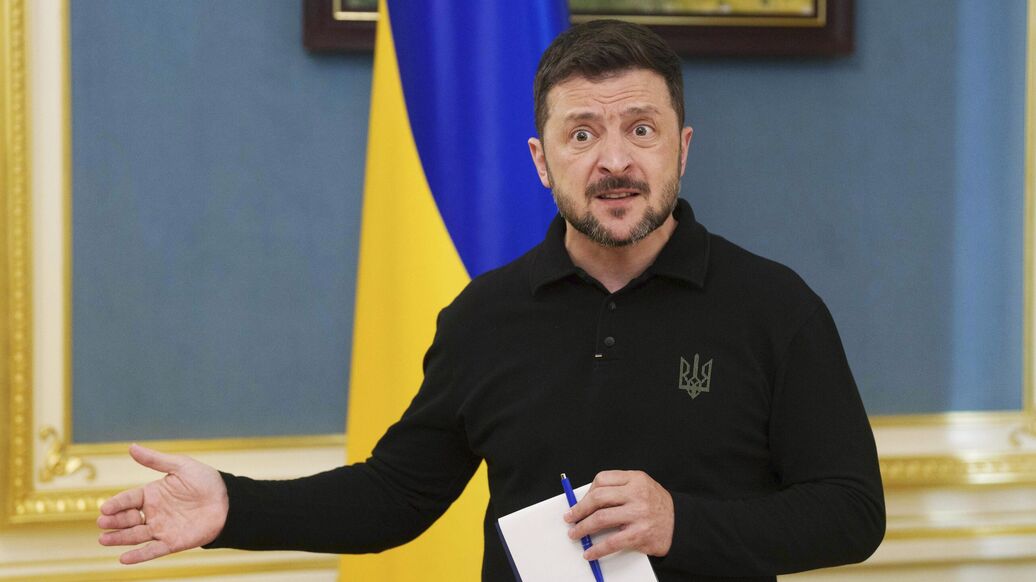 © AP Photo / Evgeniy Maloletka<br>Владимир Зеленский. Архивное фото