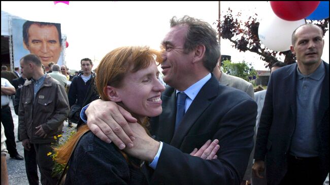 Премьер-министр Франции Франсуа Байру с дочерью Элен Перлан