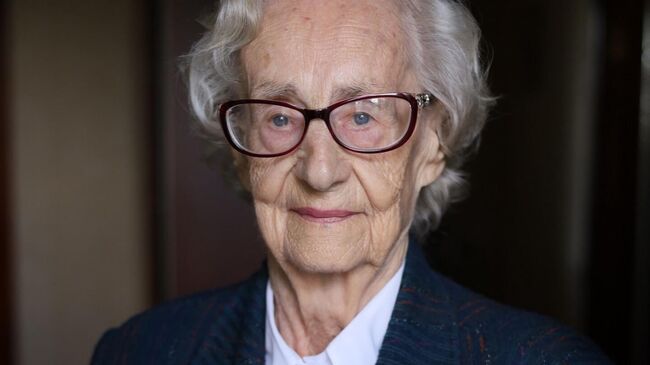 Ветеран Великой Отечественной войны Екатерина Тутурова