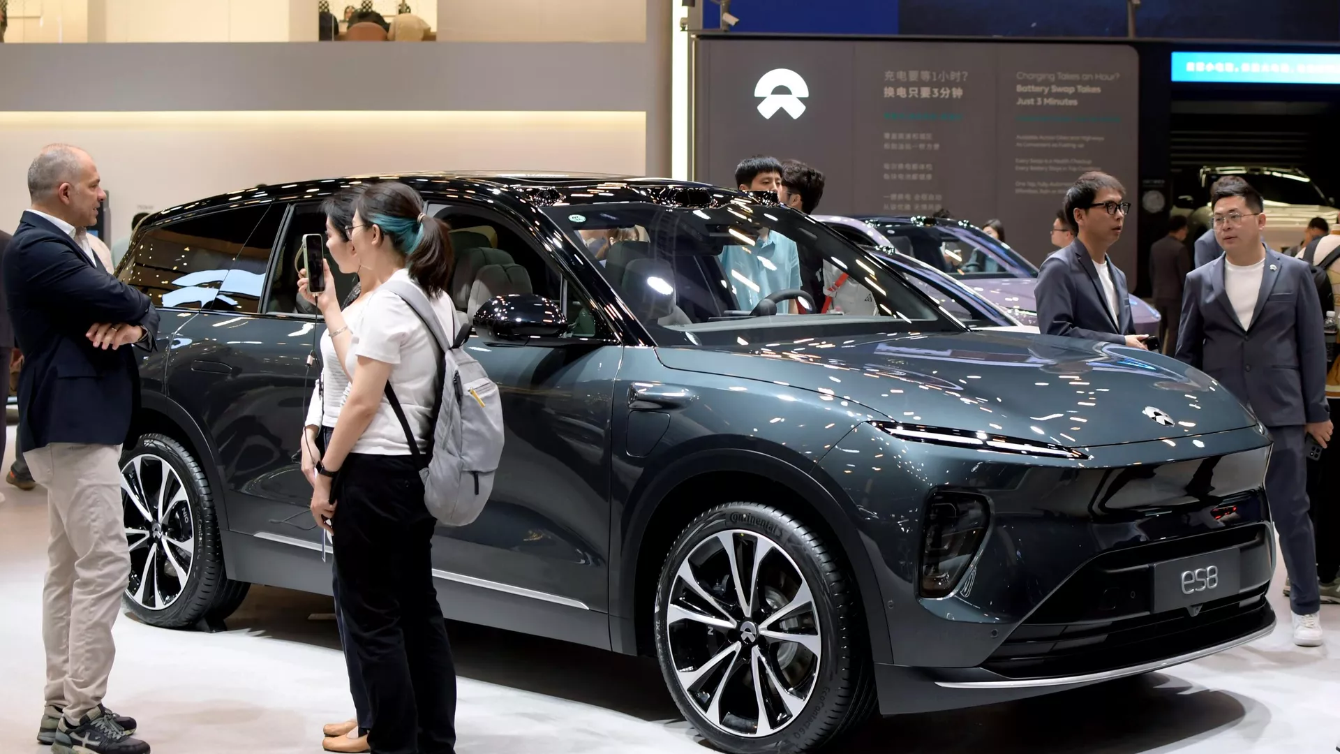 Автомобиль NIO Esb на 21-й Шанхайской международной выставке автомобильной промышленности - РИА Новости, 1920, 23.04.2025