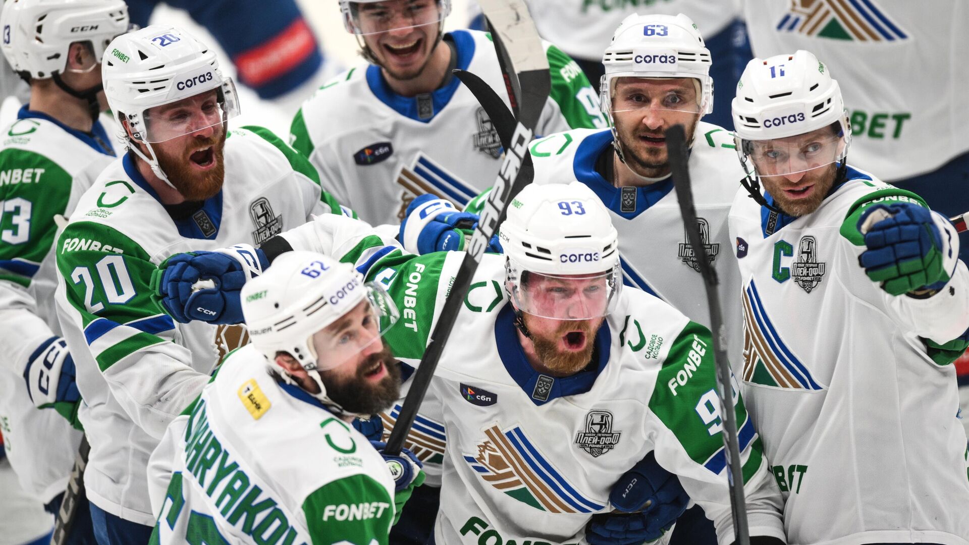 Хоккеисты Салавата Юлаева - РИА Новости, 1920, 10.10.2025