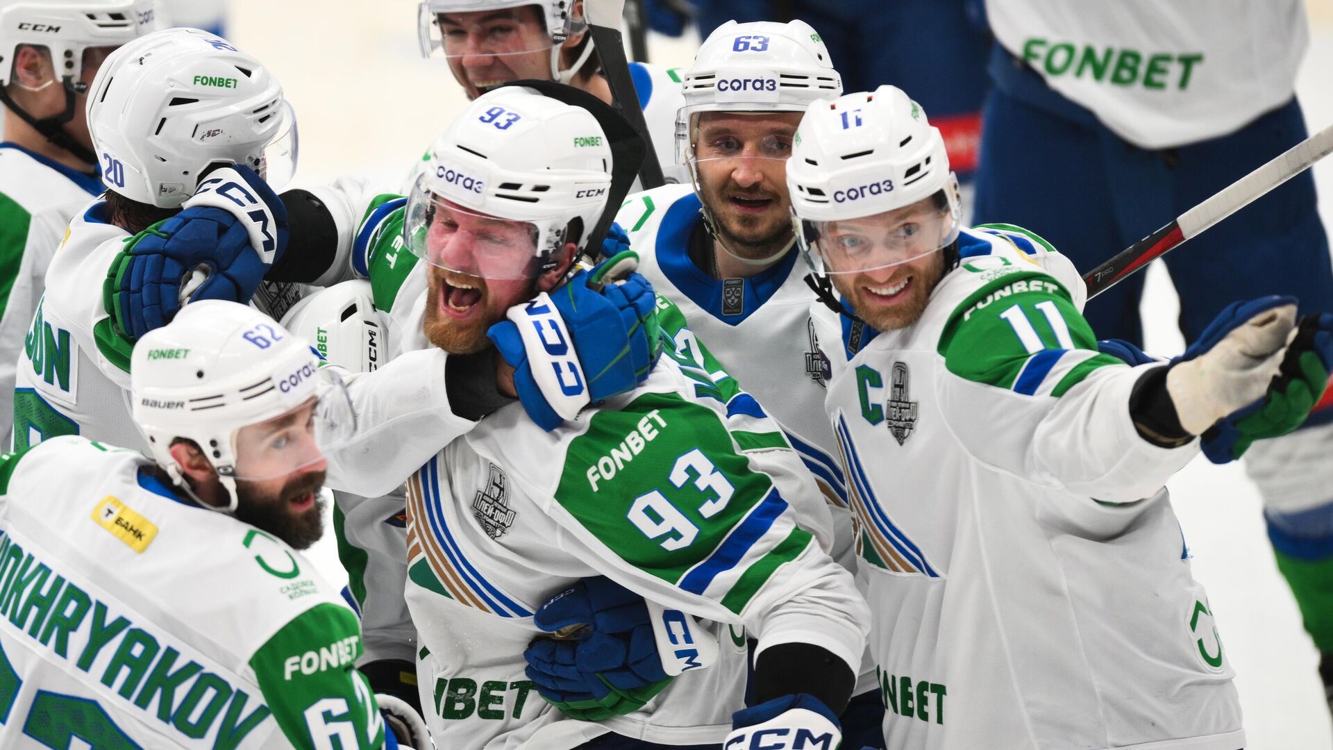 Хоккеисты Салавата Юлаева - РИА Новости, 1920, 08.09.2025