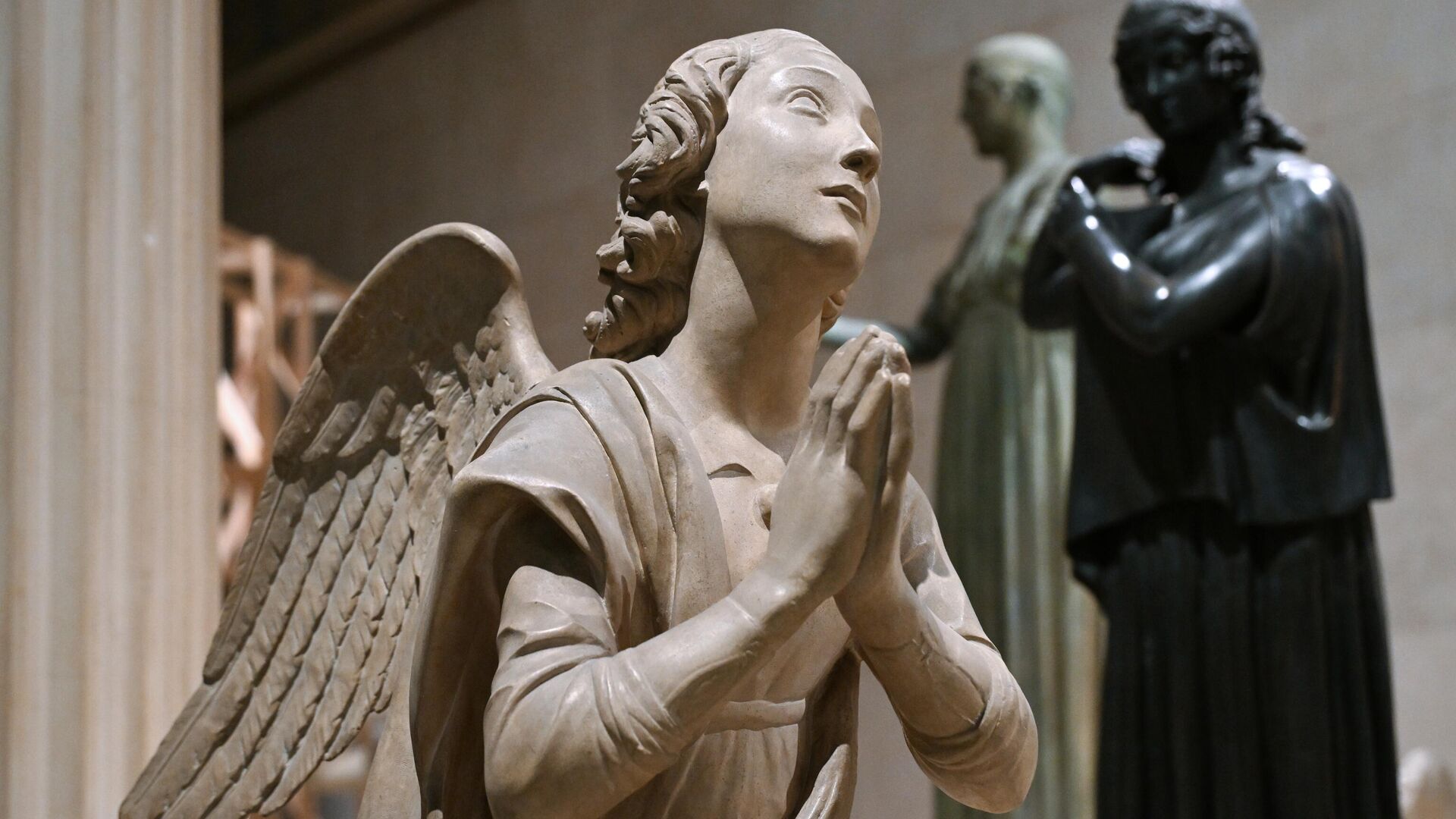 Предварительный показевыставки Подвиг музея. К 80-летию Победы в Великой Отечественной войне в Государственном музее изобразительных искусств имени А. С. Пушкина в Москве Предварительный показевыставки Подвиг музея. К 80-летию Победы в Великой Отечественной войне в Государственном музее изобразительных искусств имени А. С. Пушкина в Москве - РИА Новости, 1920, 24.04.2025