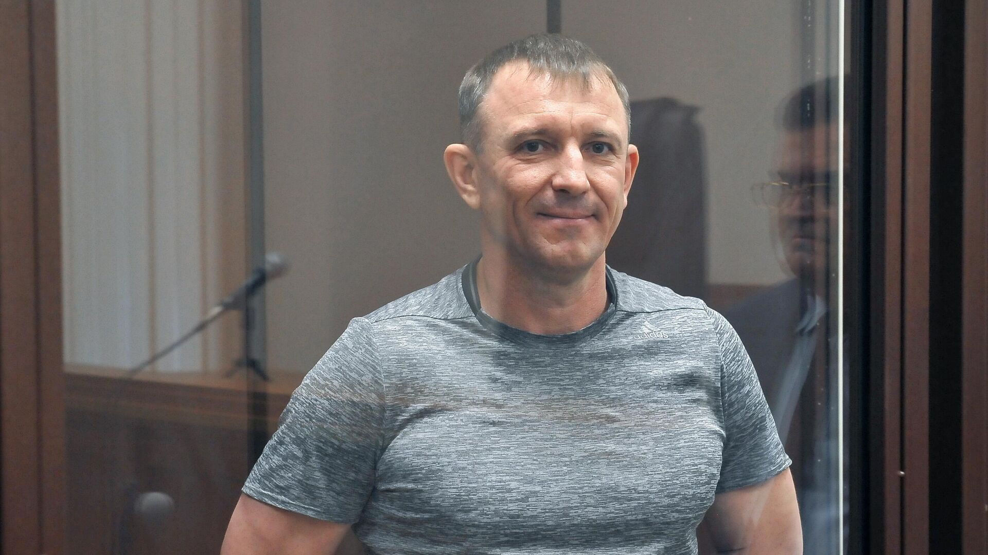 Иван Попов на заседании в Тамбовском гарнизонном военном суде. 24 апреля 2025 - РИА Новости, 1920, 24.04.2025