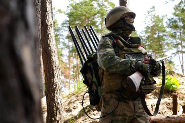 Заместитель командира взвода РЭБ 116-й отдельной бригады особого назначения Росгвардии с позывным Физрук Заместитель командира взвода РЭБ 116-й отдельной бригады особого назначения Росгвардии с позывным Физрук