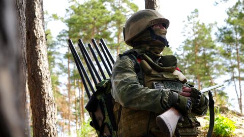 Заместитель командира взвода РЭБ 116-й отдельной бригады особого назначения Росгвардии с позывным Физрук