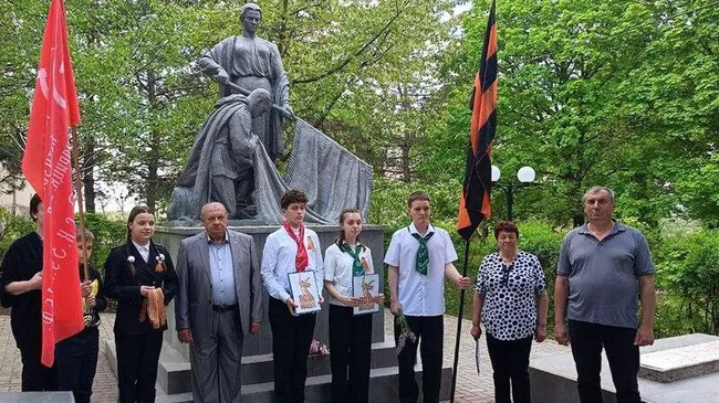 Акция Георгиевская ленточка в Приднестровье