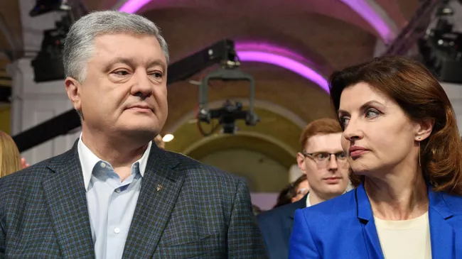 Петр Порошенко* с супругой Мариной