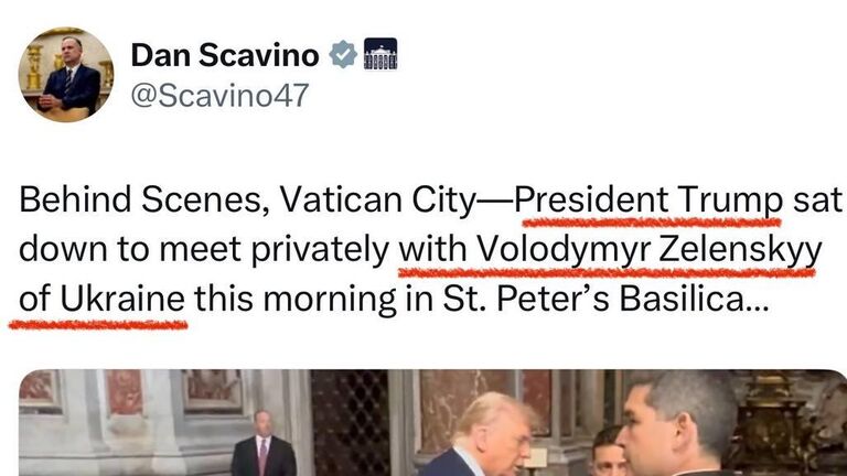 Cкрин публикации Дэна Скавино