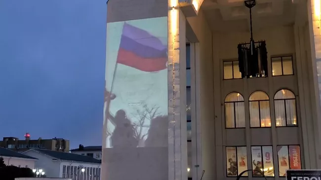 Акция памяти на Театральной площади в центре Курска