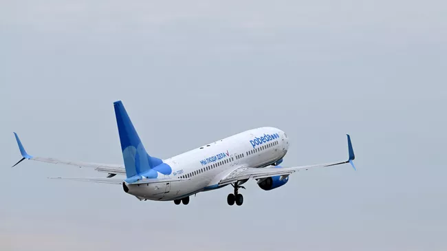 Самолет авиакомпании Победа