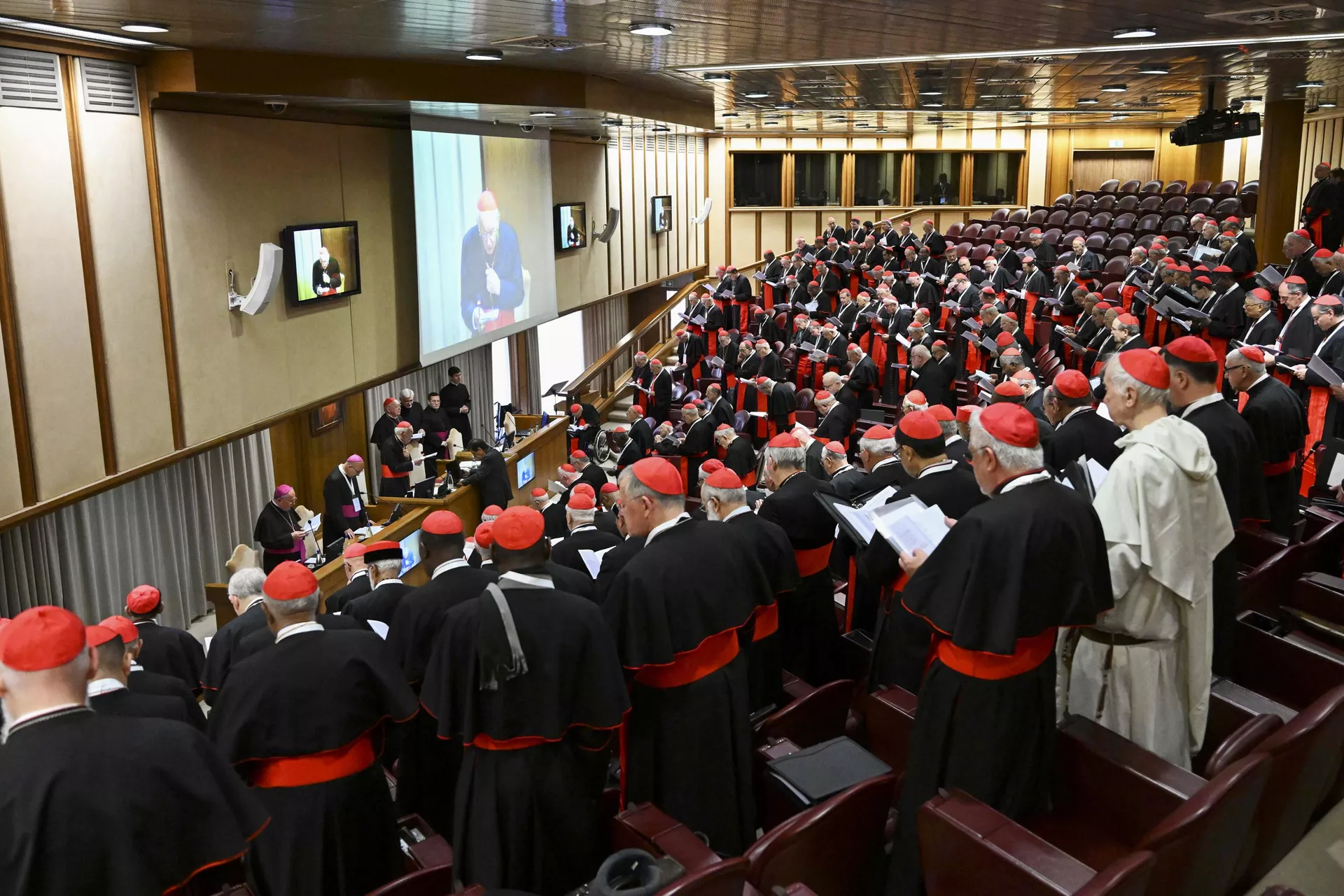 Congregación de Cardenales en el Vaticano Congregación de Cardenales en el Vaticano - RIA Novosti, 1920, 06.05.2025