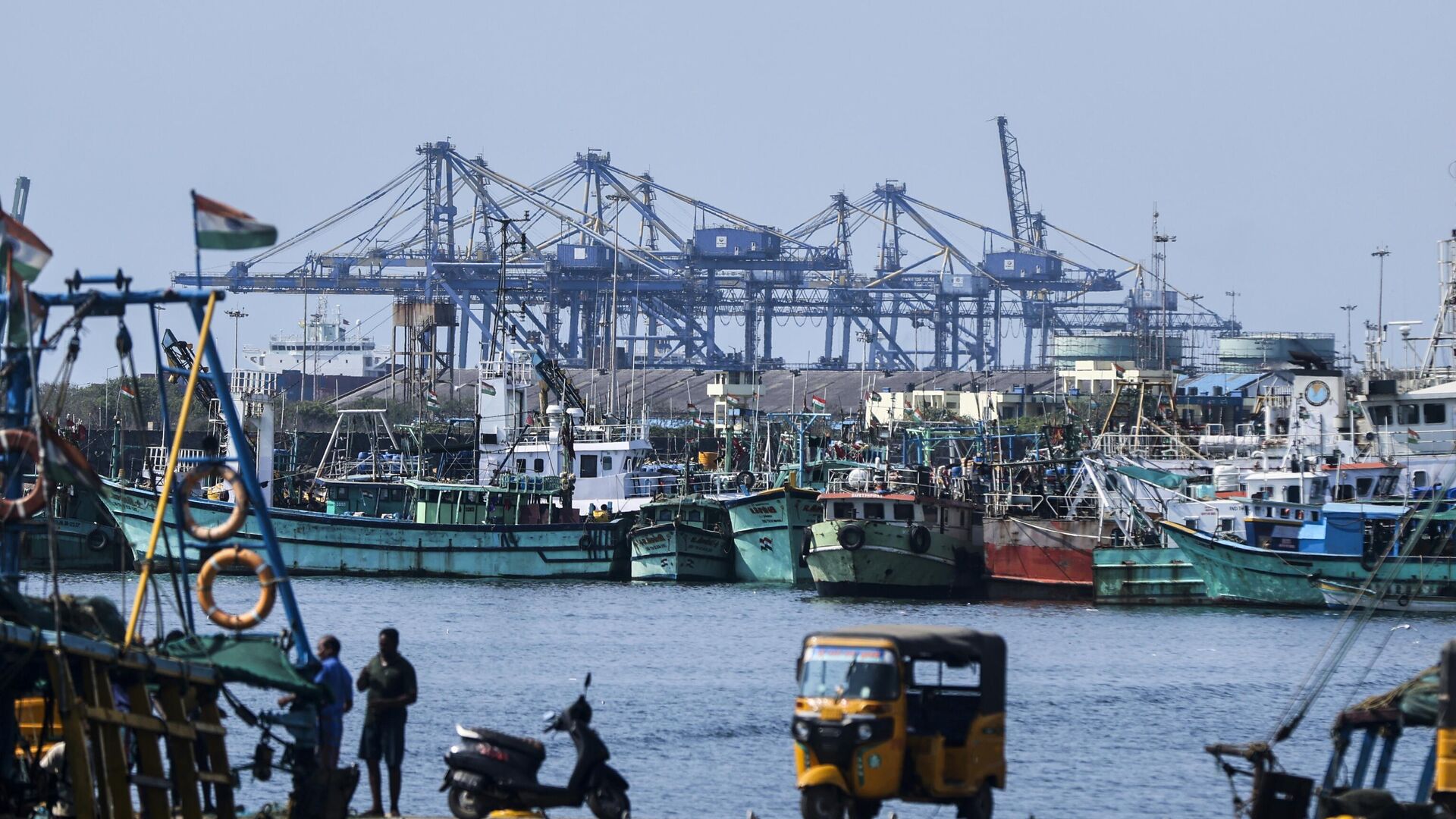 Порт в Ченнаи, Индия - РИА Новости, 1920, 23.10.2025