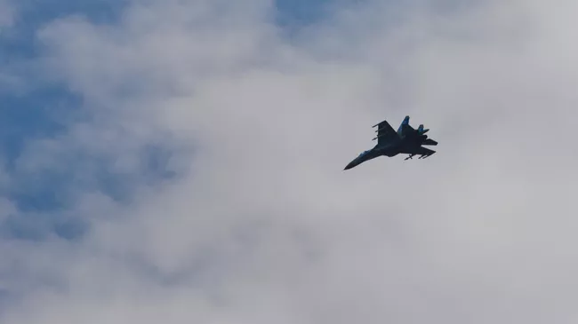 Украинский истребитель Су-27