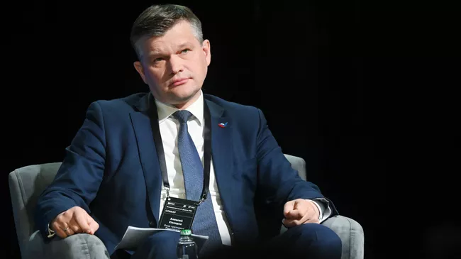 Вице-президент РЭЦ Алексей Солодов на Внешнеторговом форуме РБК