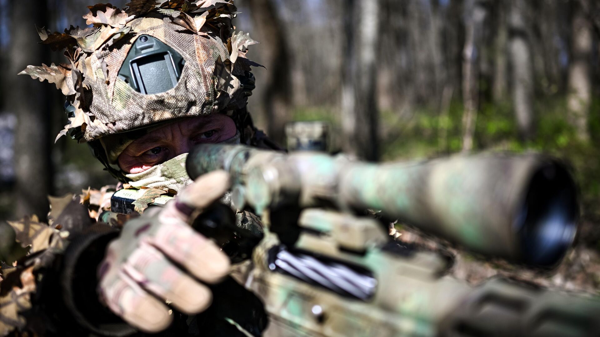 Снайпер ВС РФ Снайпер ВС РФ - РИА Новости, 1920, 08.08.2025