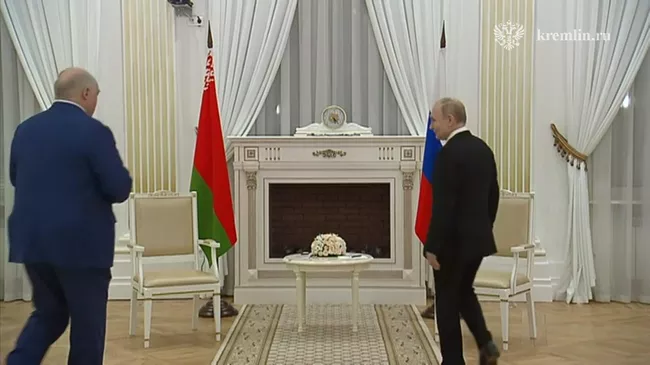 Встреча Путина и Лукашенко в Волгограде