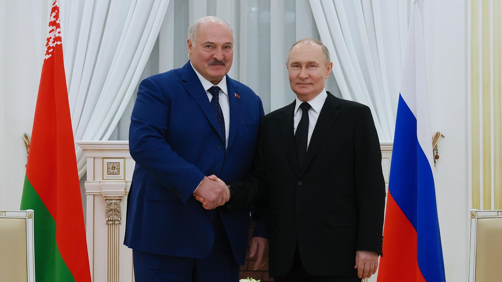 Владимир Путин и Александр Лукашенко - РИА Новости, 1920, 01.08.2025