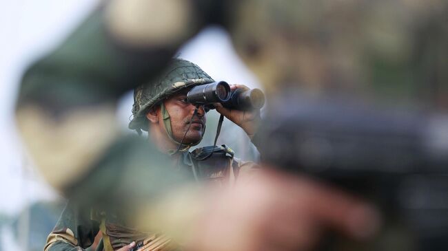 Военнослужащий пограничных сил Индии