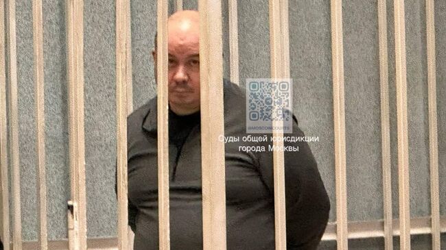 Бывший заместитель начальника Управления МЧС Дмитрий Даудашвили в зале суда
