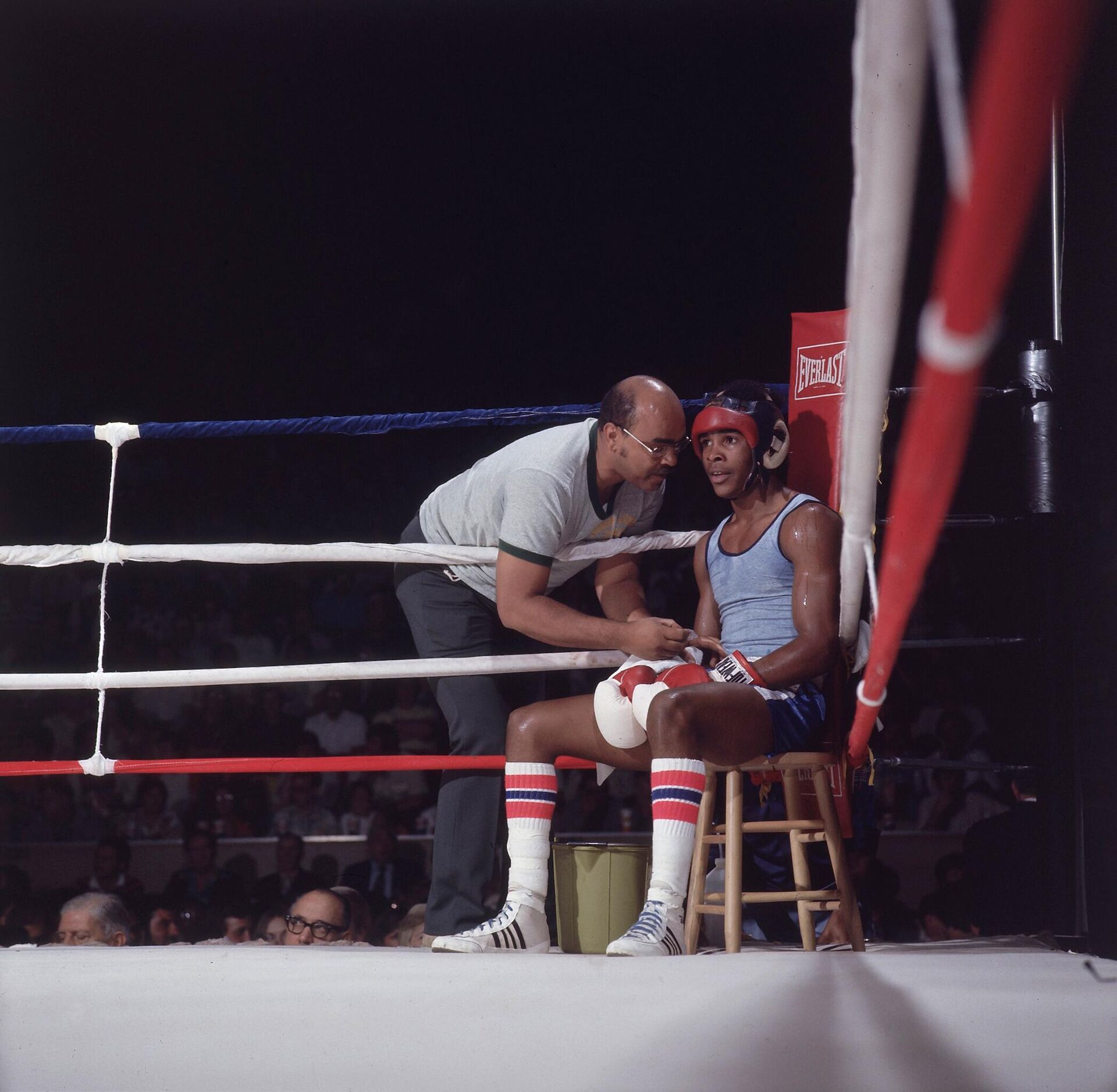 Шугар Рэй Леонард в 1976 году Шугар Рэй Леонард в 1976 году - РИА Новости, 1920, 30.04.2025