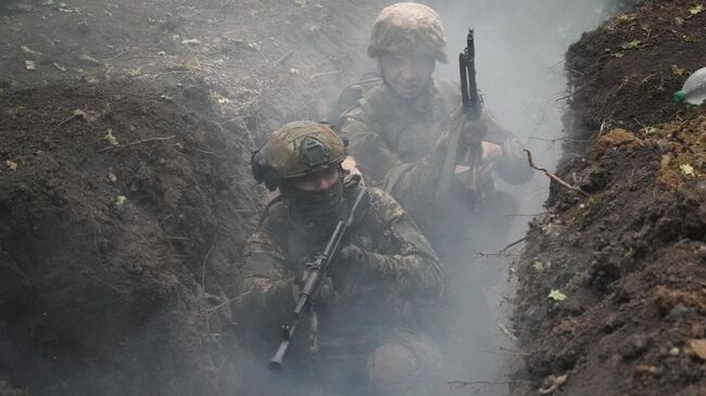Украинские военнослужащие
