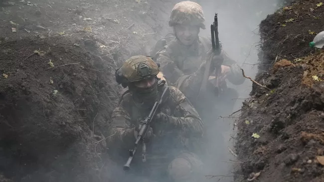 Украинские военнослужащие