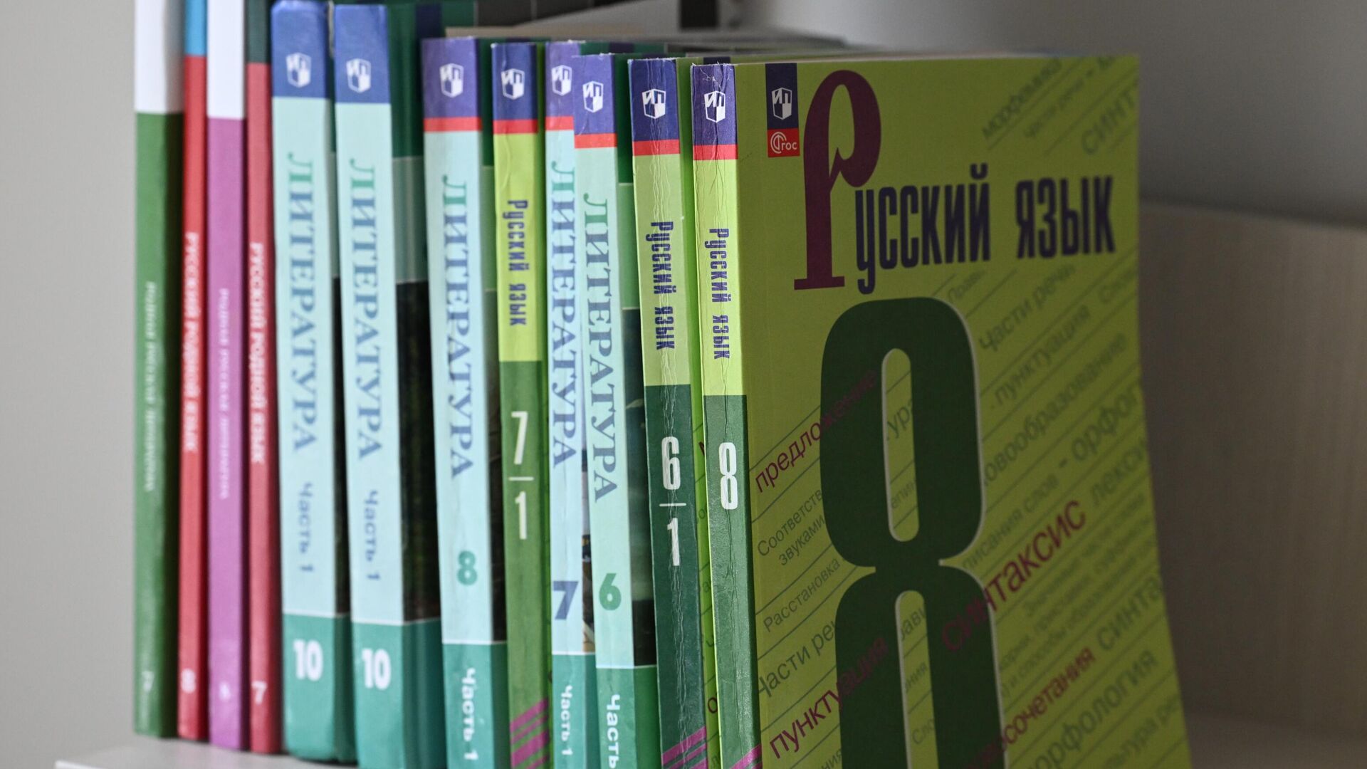 Учебник русского языка в школе - РИА Новости, 1920, 18.06.2025