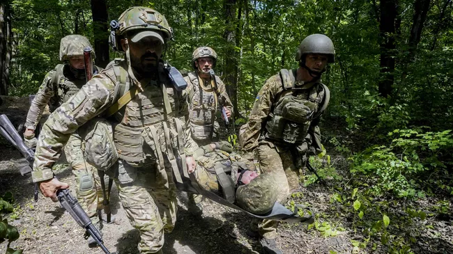 Украинские военнослужащие